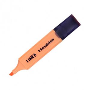 Zakreślacz Heykka Linea 1.0-5.0mm, Pomarańczowy Pastel